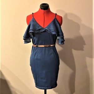 Bluejean Ruffle Dress